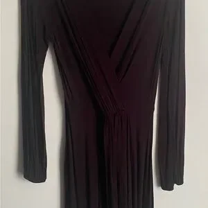 Karen Kane | Dresses | Karen Kane Purple Sheath Dress Vneck Long Sleeve |  Poshmark